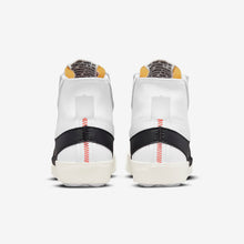 Men's Nike Blazer Mid "Jumbo Swoosh" (White/Sail/Black/Orange Blaze)(DD3111-100)