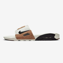 Men's Nike Air Max 90 "Cork" Slides (Sail/Black/Gum Yellow)(BQ4635-103)