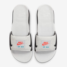 Men's Nike Air Max 90 Slides (White/Black/Turf Orange)(BQ4635-102)