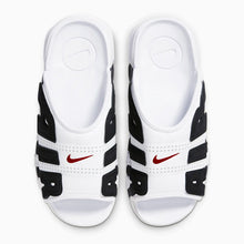 Nike Air More Uptempo Slides OG (White/Black/University Red)(FB7818-100)