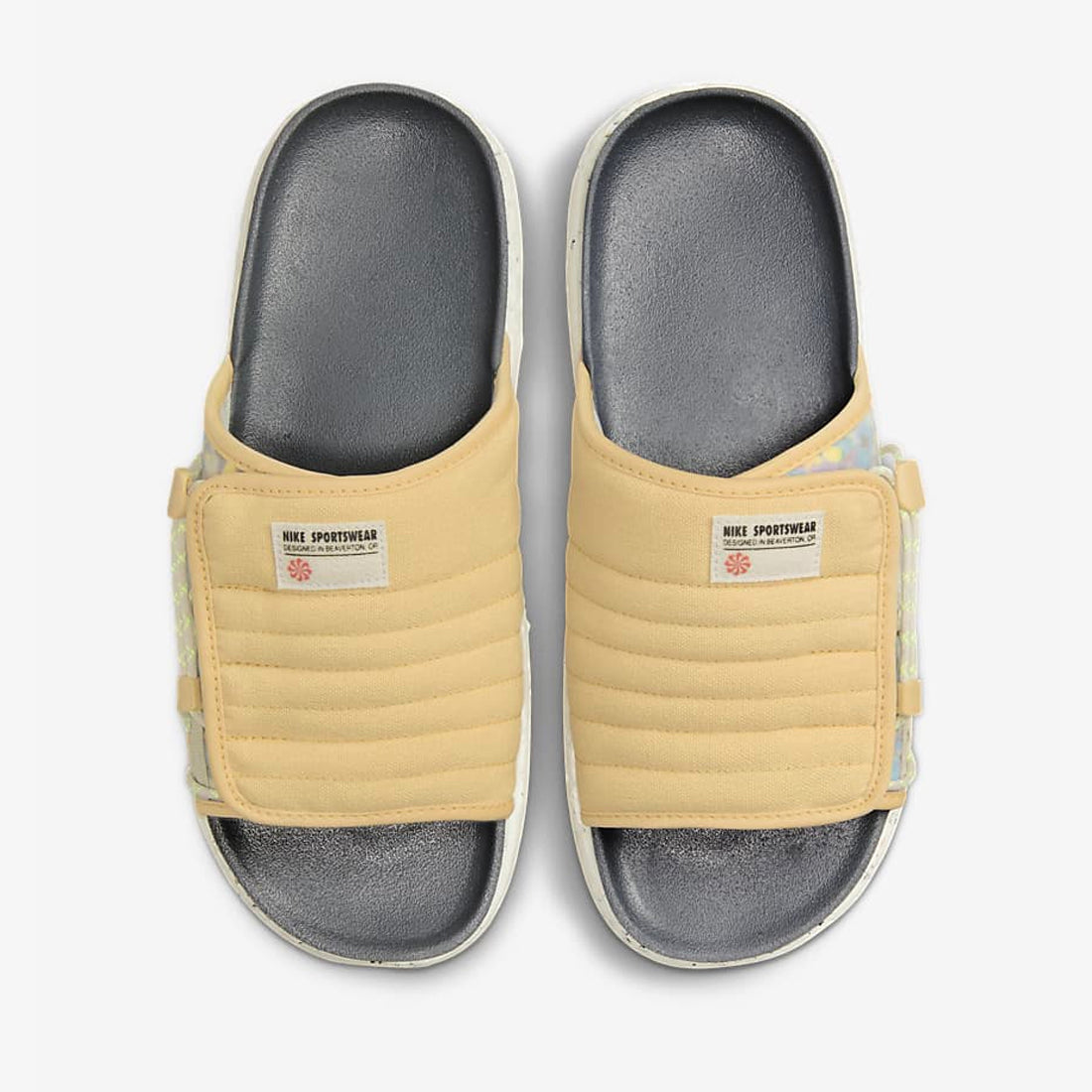 Nike Asuna 2 Next Nature Crater Slides (Sesame/Light Bone/Sail