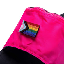 Nike Offcourt "Be True" Pride Fanny Pack Slides (Dark Gray/Black/Hyper Pink)(DD6783-600)