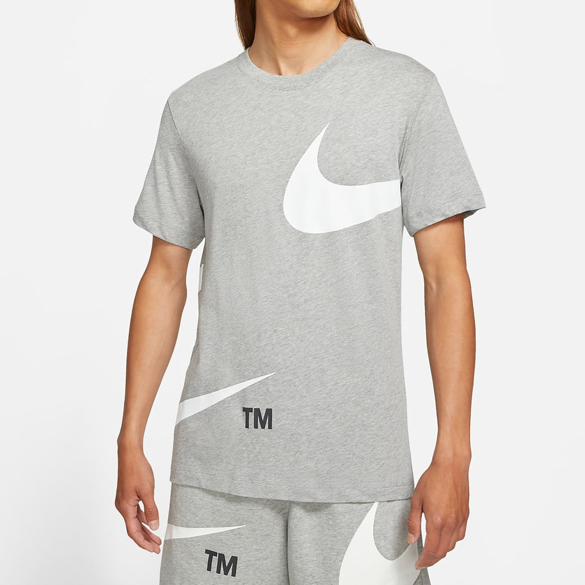 Grey hotsell nike logo