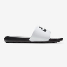 Men's Nike Victori One "Mismatch" Slides (White/Black)(DD0234-100)