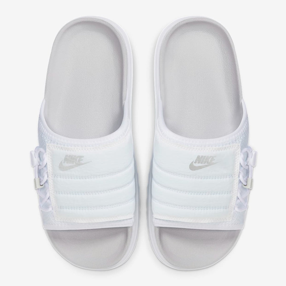Women's Nike Asuna Premium Slides (White/Photon Dust)(CI8799