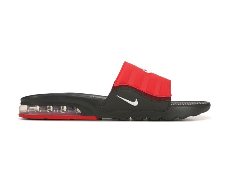 Men s Nike Air Max Camden Slides Black Red BQ4626 002 Trilogy