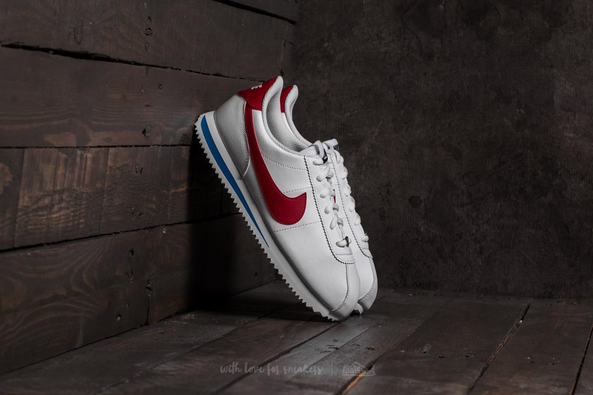 Nike Cortez Basic SL Forrest Gump GS White Red Trilogy Merch