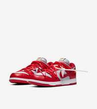 Nike x "OFF-WHITE" Dunk Low "University Red"