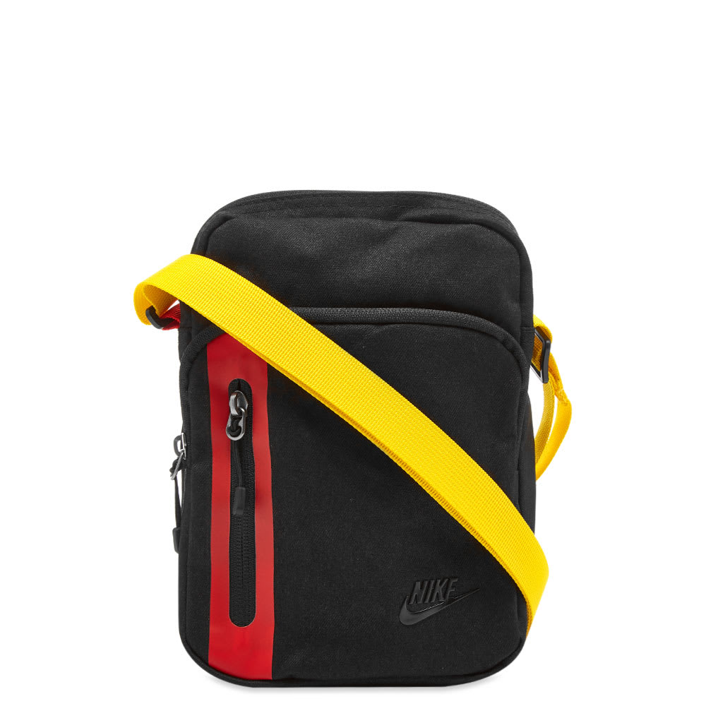 Nike Tech Sling Bag Black Red Yellow Trilogy Merch PH