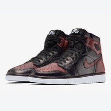 Women's Air Jordan 1 Retro High OG "Fearless"(Black/Rose Gold)(CU6690-006)