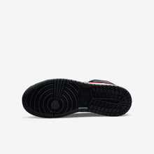 Women's / GS Air Jordan 1 Mid "Bred Toe" (White/Black/Fire Red)(554725-079)
