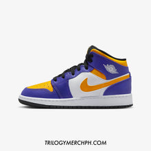 Women's / GS Air Jordan 1 Mid "Lakers" 2022 (DQ8423-517)