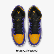 Women's / GS Air Jordan 1 Mid "Lakers" 2022 (DQ8423-517)
