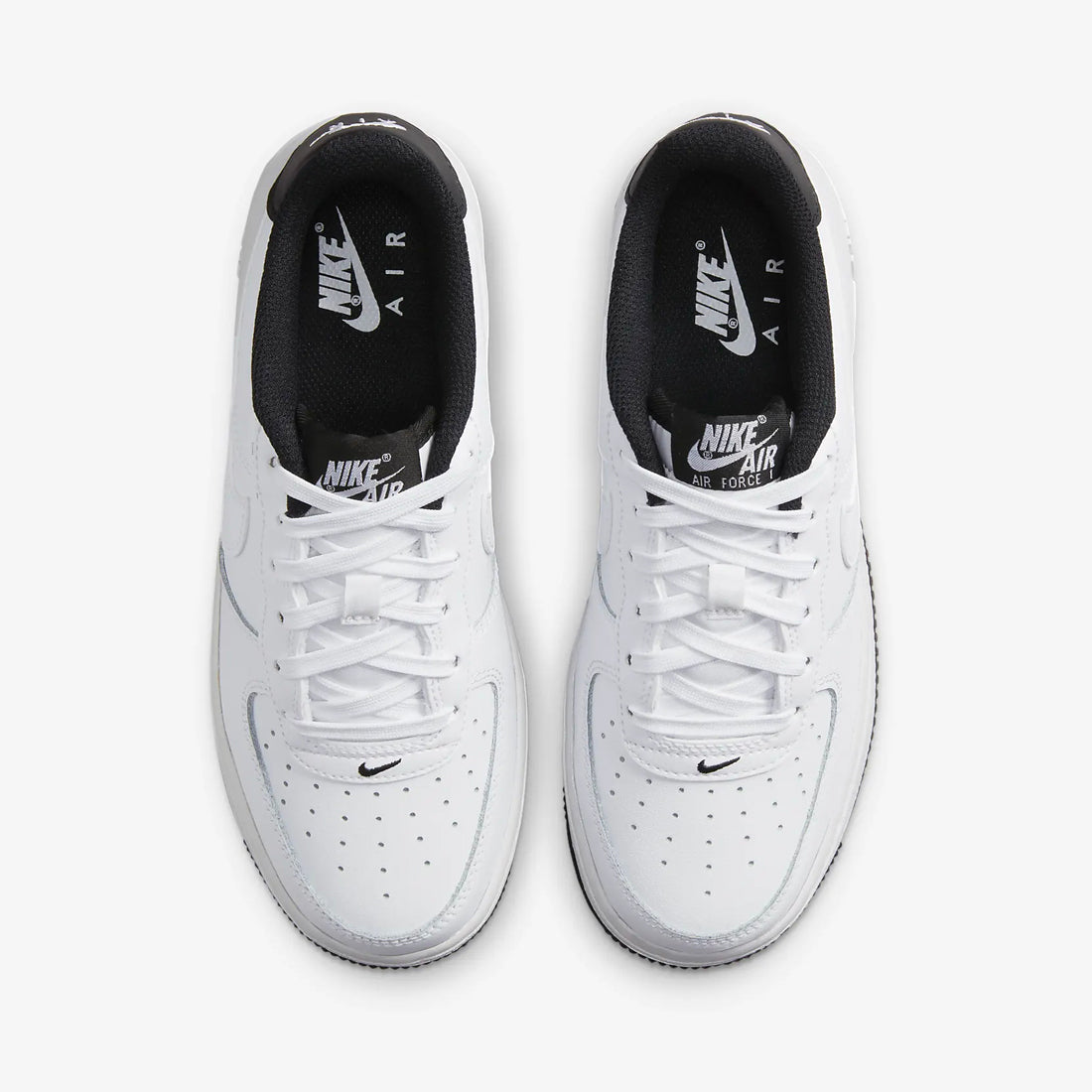 Gs   Women's Nike Air Force 1 Low Essential (white Black)(dv1331-100 