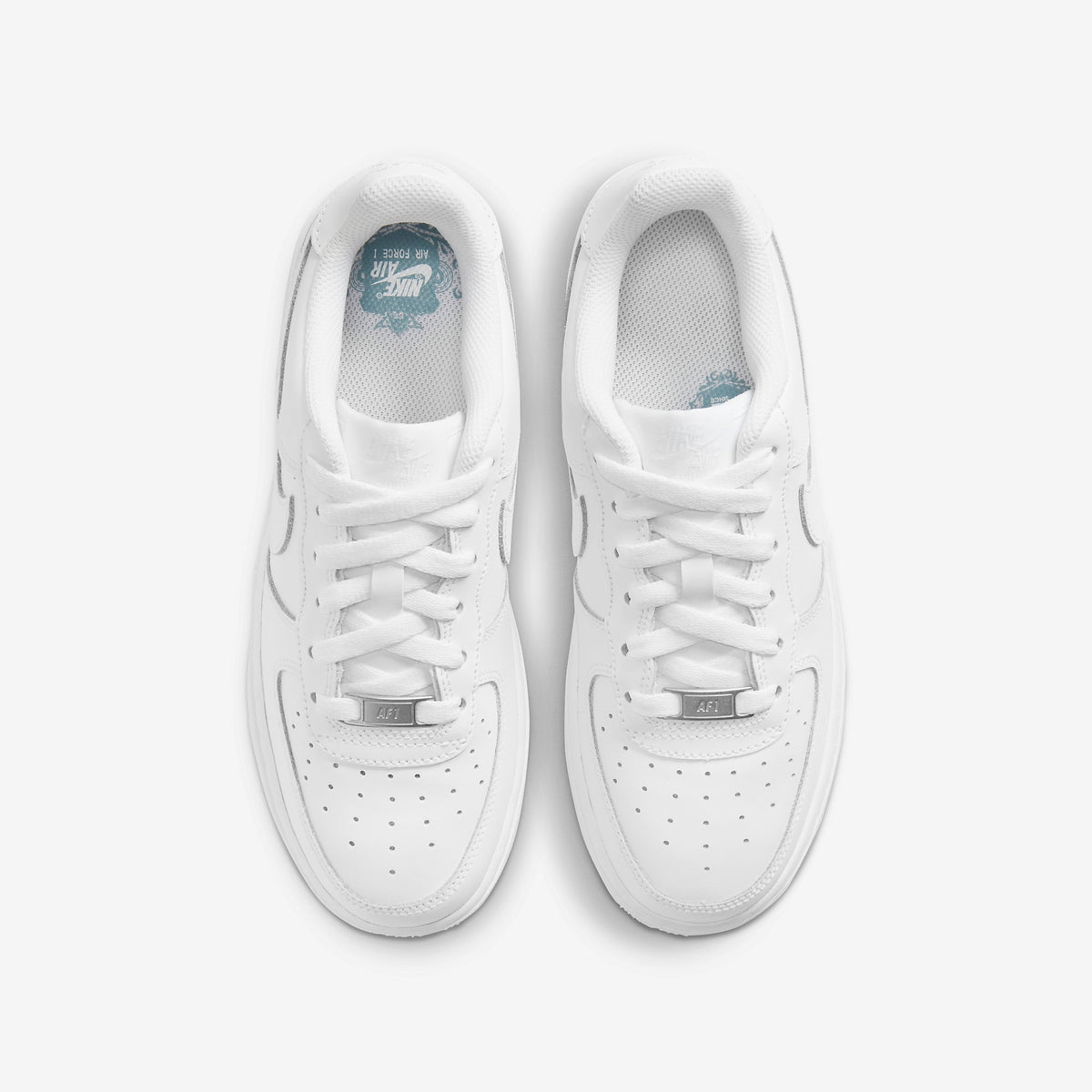 NIKE AIR FORCE 1 HIGH LE GS (WHITE/WHITE) –