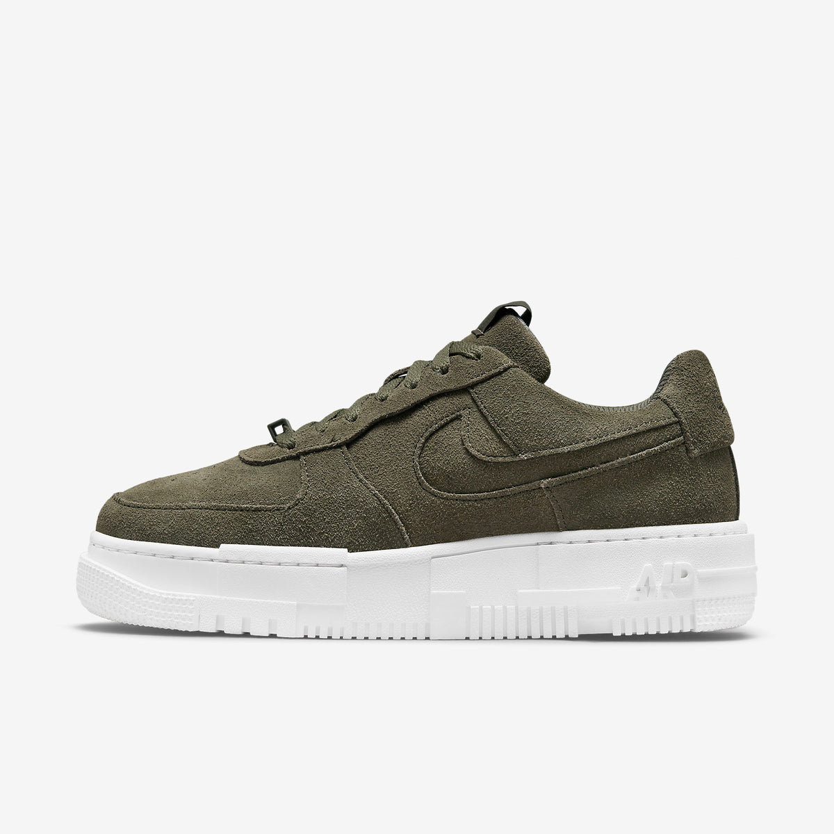 Nike Air Force 1 Pixel Green Suede, Where To Buy