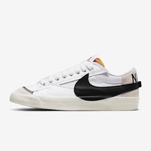 Women's Nike Blazer Low "Jumbo Swoosh" (White/Sail/Black)(DQ1470-101)