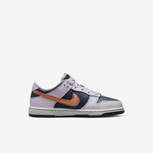 Younger Kids / PS Nike Dunk Low SE "Violet Frost Copper Swoosh" (DX1664-400)