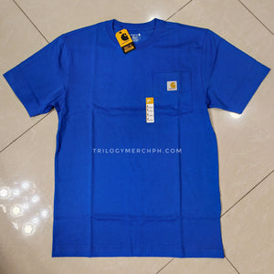 Carhartt K87 Workwear Pocket T-Shirt (Blue Glow - HD3)(Loose fit)