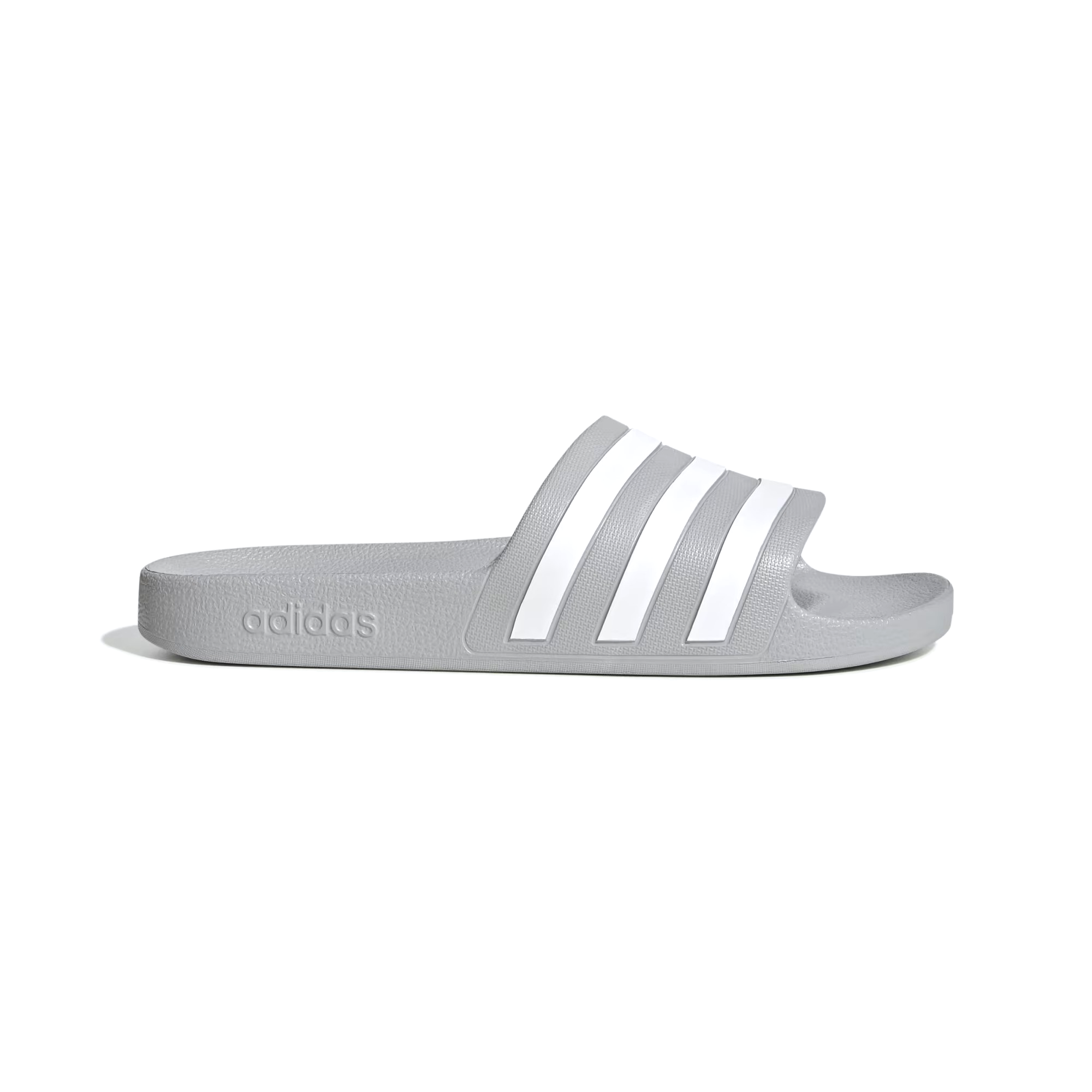 Adidas Adilette Aqua Slides (Grey Two/Cloud White)(EG4160  display picture 2