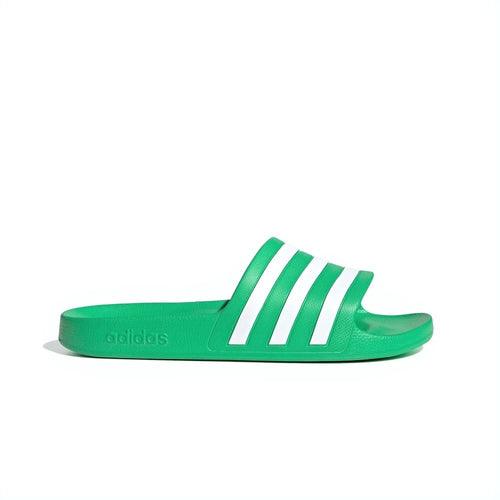 Adidas Adilette Aqua Slides (Vivid Green/Cloud White)(FY8048)