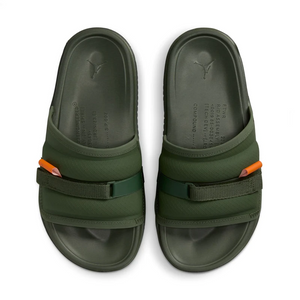 Air Jordan Super Play Slides (Deep Green/Safety Orange)(DM1683-200)