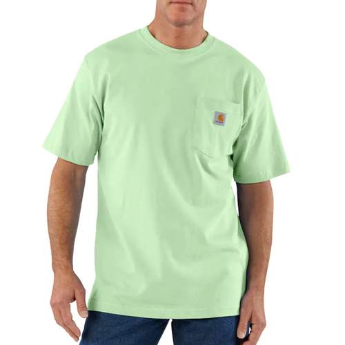 Carhartt K87 Workwear Pocket T-Shirt (Aventurine - GD7)(Loose fit)