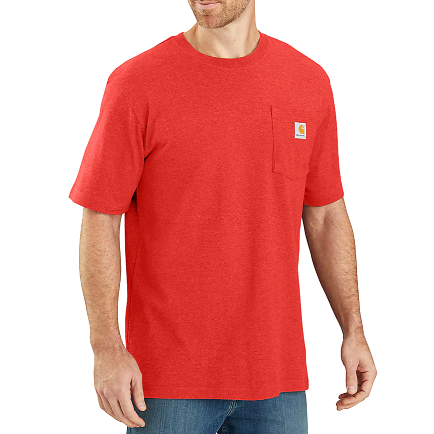 Carhartt K87 Workwear Pocket T-Shirt (Ocean Blue Heather - I37)(Oversi –  Trilogy Merch PH