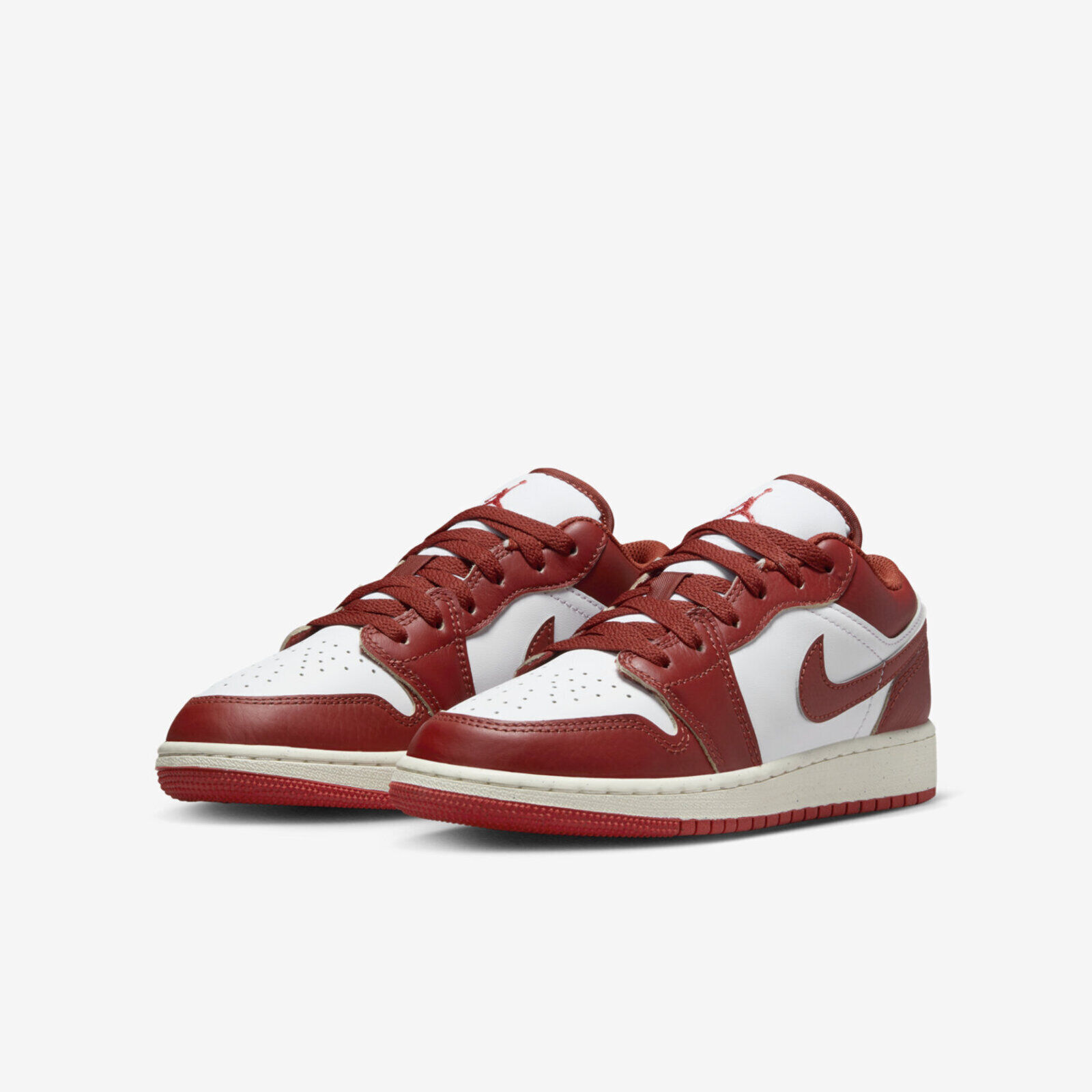 Women s GS Air Jordan 1 Low SE Dune Red FJ3465 160 Trilogy Merch PH