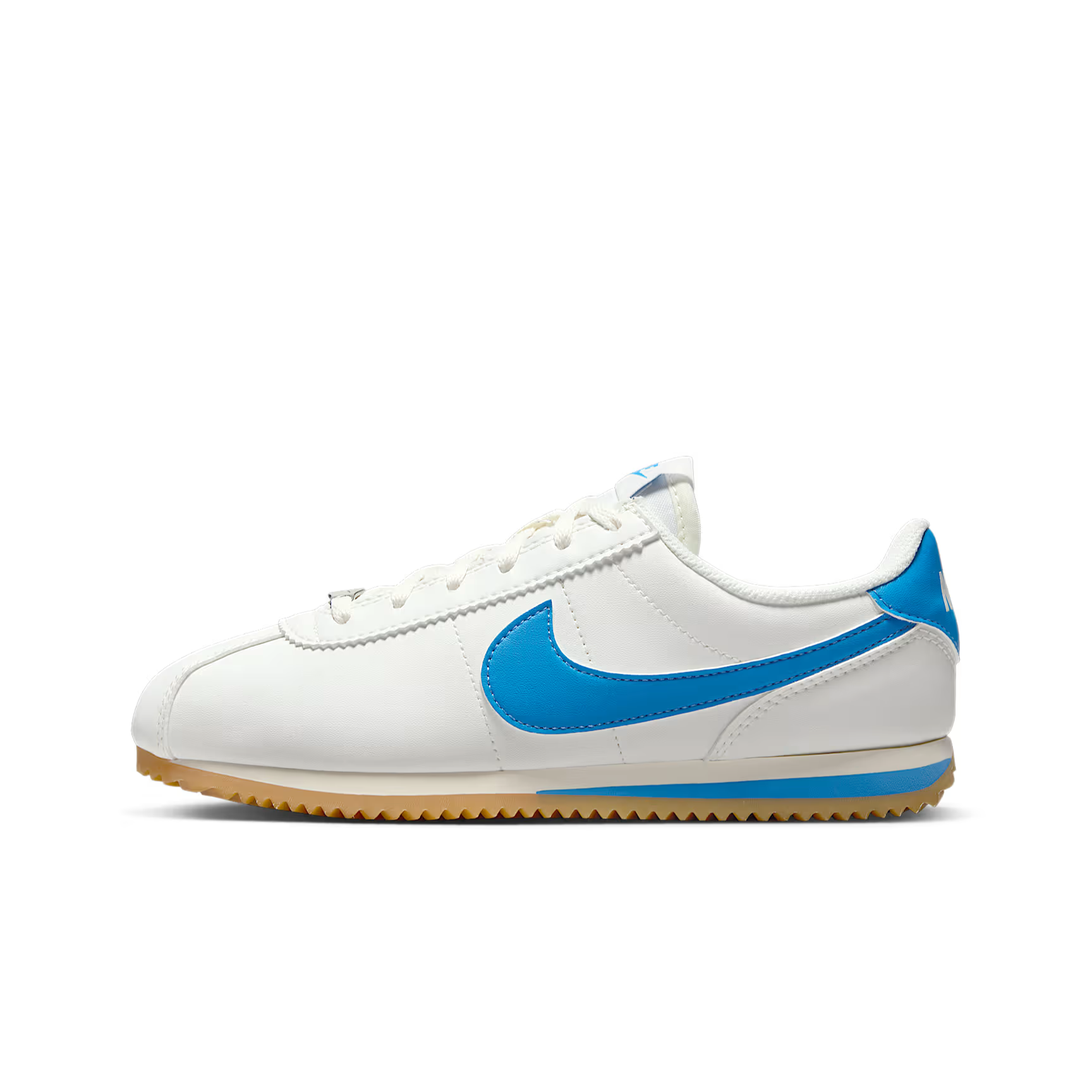 blue white nike cortez