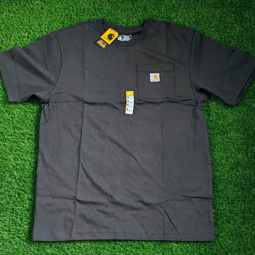 Carhartt K87 Workwear Pocket T-Shirt (Carbon Heather - CRH)(Loose fit)