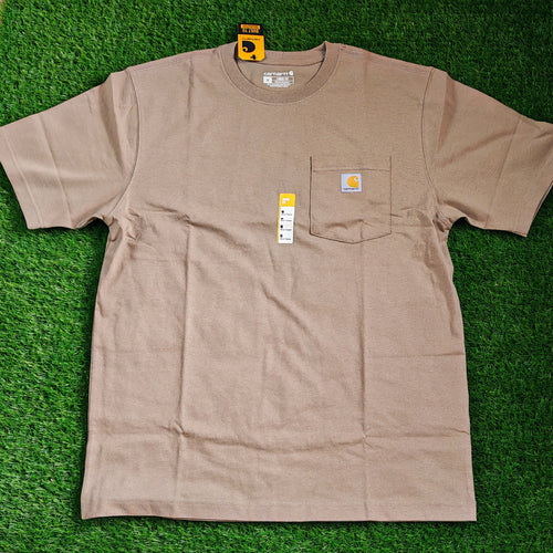 Carhartt K87 Workwear Pocket T-Shirt (Desert - DES)(Loose fit)
