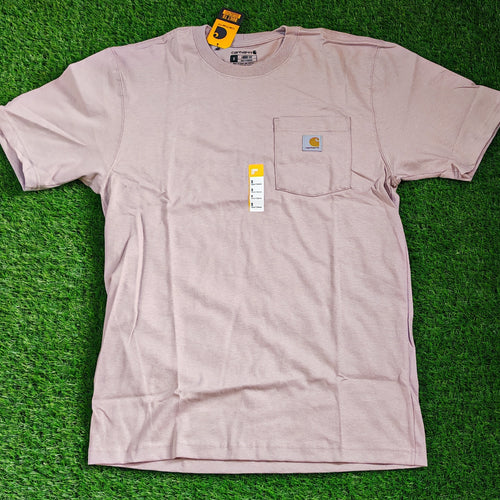 Carhartt K87 Workwear Pocket T-Shirt (Mink - V61)(Loose fit)