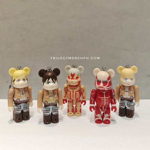 Attack on Titan Bearbrick 100% (NO BOX - TOY ONLY)