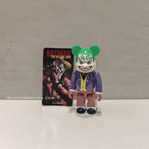 Bearbrick 'Villain Joker' (MOVIE - SERIES 38) | 100% | NEW - NO BOX - WITH CARD