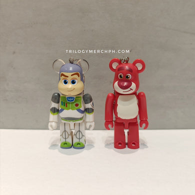 Bearbrick x Disney Pixar 'Buzz Lightyear & Lotso' (TOY STORY SERIES) | 100% | NEW - NO BOX