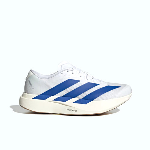 Men's Adidas Adizero EVO SL Running Shoe (Cloud White/Royal Blue)(JS4494)
