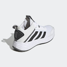 Adidas "OWN THE GAME" Basketball Shoe (White/Black)(H00469)