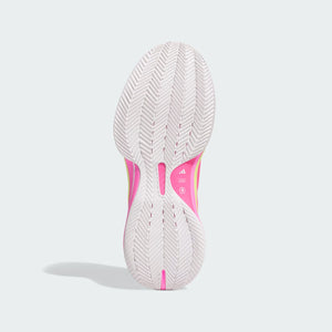 Adidas KQ x Quiccs Adizero Select 3.0 Basketball Shoe (Lucid Pink/Bright Yellow)(JR4541)