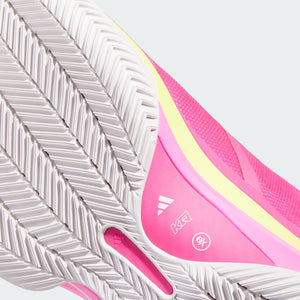 Adidas KQ x Quiccs Adizero Select 3.0 Basketball Shoe (Lucid Pink/Bright Yellow)(JR4541)