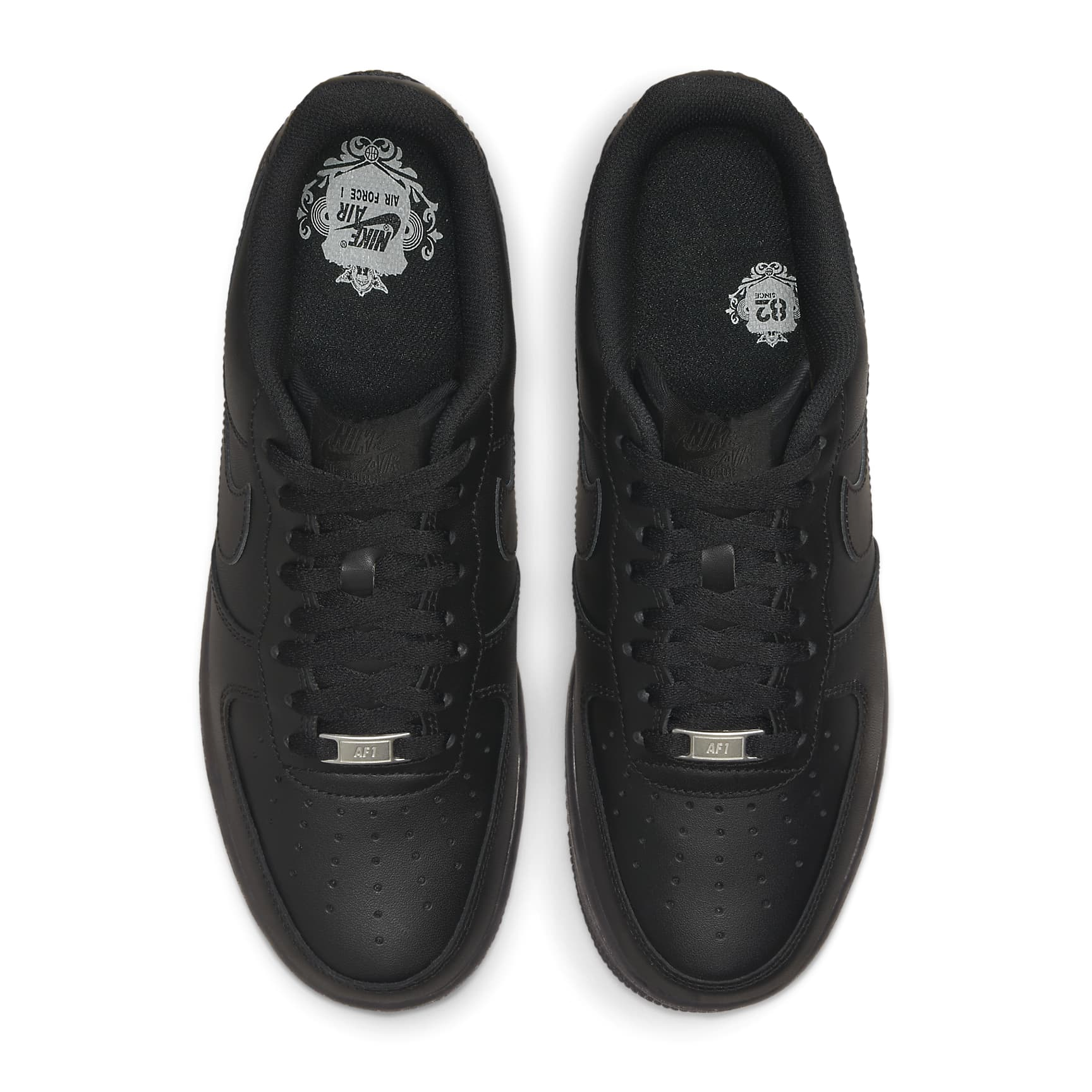Triple Black Af1 Forces Men's Nike Air Force Low '07