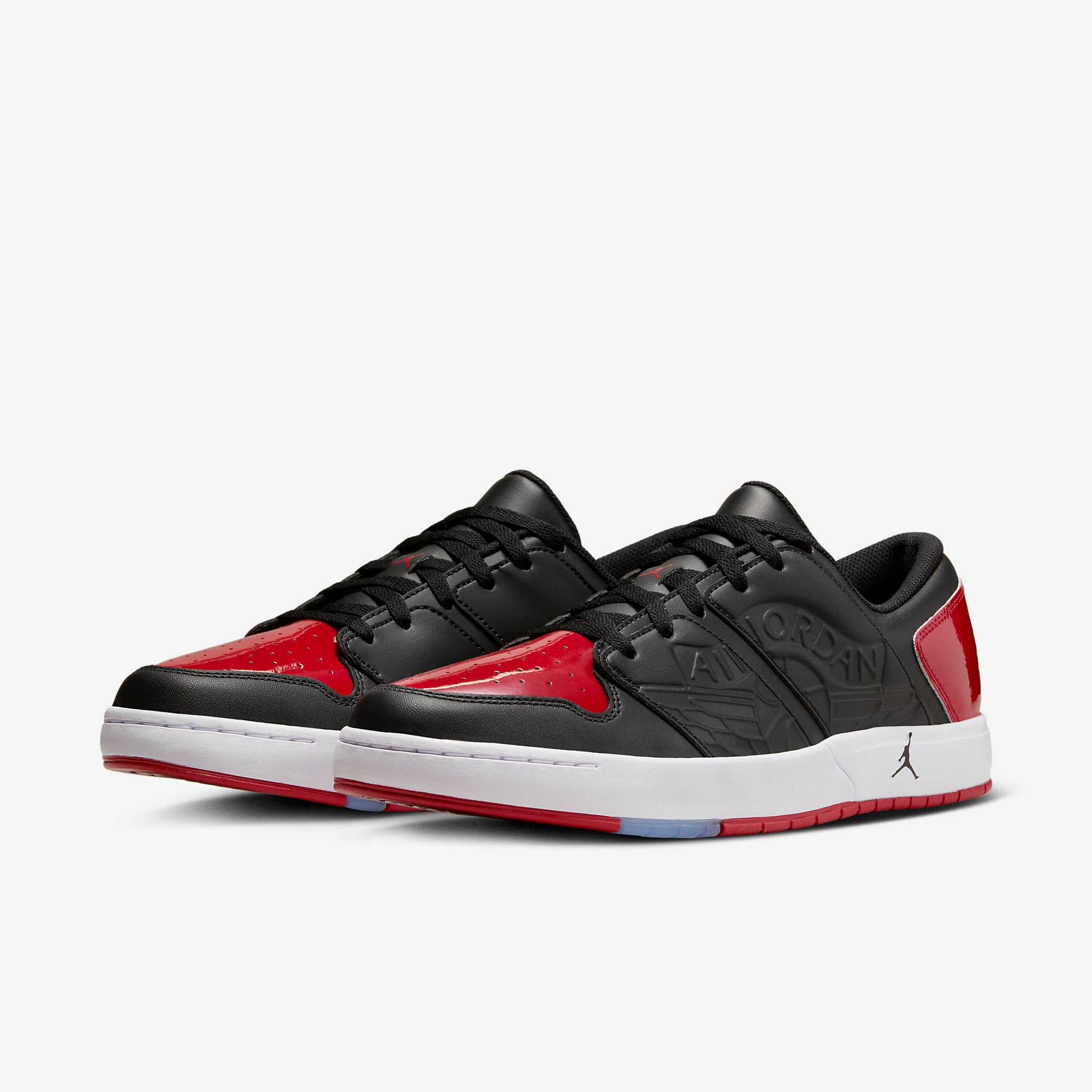 Shoe Low Top Bred 1s Men's Air Jordan Nu Retro Low