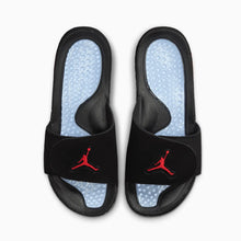 Air Jordan Hydro 5 Retro Slides "Black Metallic Silver" (555501-061)