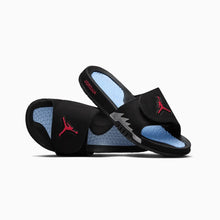 Air Jordan Hydro 5 Retro Slides "Black Metallic Silver" (555501-061)