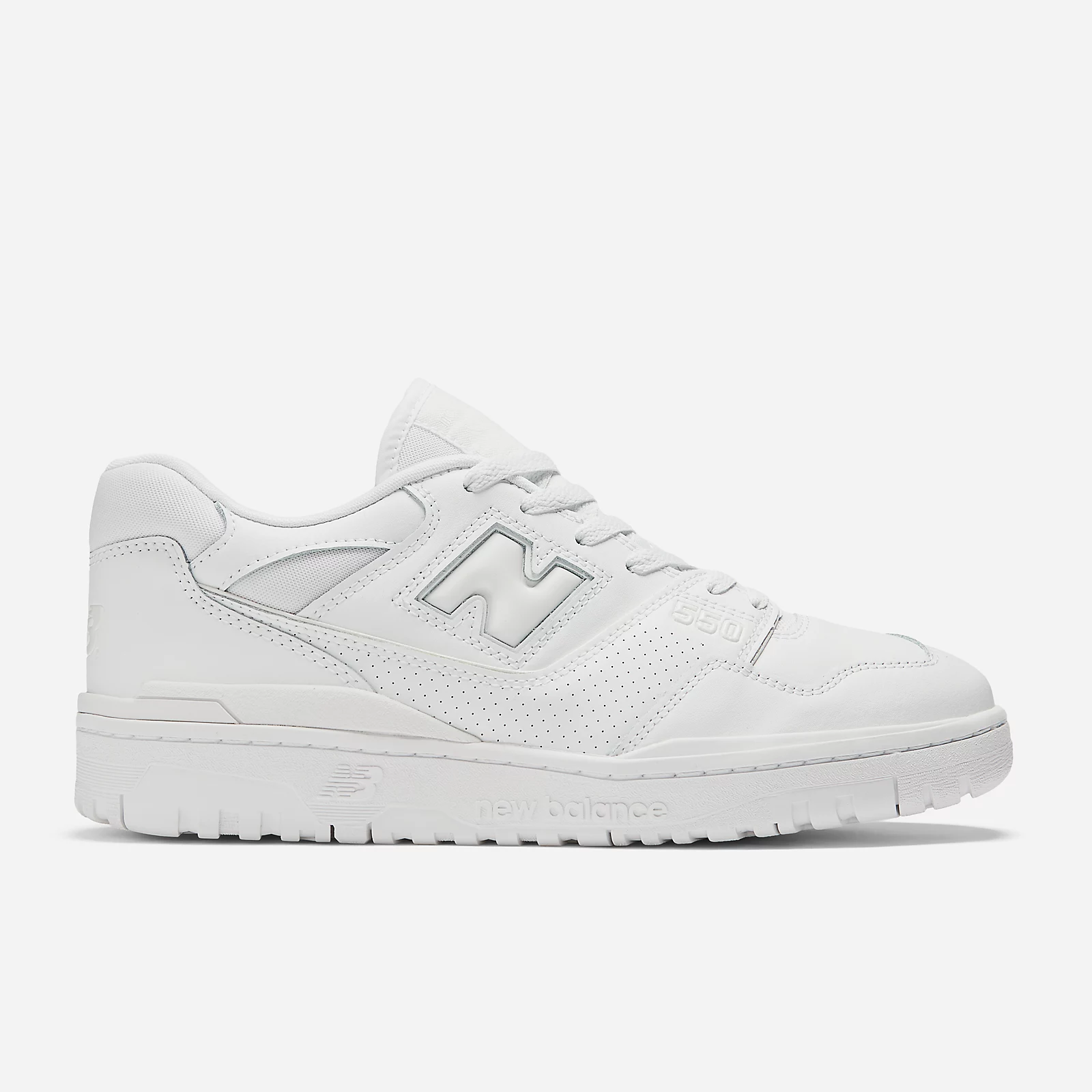 Men s New Balance 550 Triple White White White BB550WWW Trilogy Merch PH