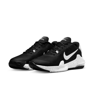 Men's Nike Air Max Impact 4 Basketball Shoe (Black/Wolf Grey)(DM1124-011)