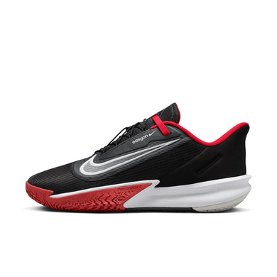 Men's Nike Precision 7 Easyon Basketball Shoe (Black/University Red)(FN0324-001)