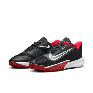 Men's Nike Precision 7 Easyon Basketball Shoe (Black/University Red)(FN0324-001)