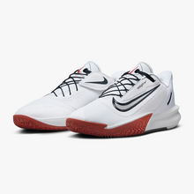 Men's Nike Precision 7 Easyon (White/Sport Red/Obsidian)(FN0324-100)