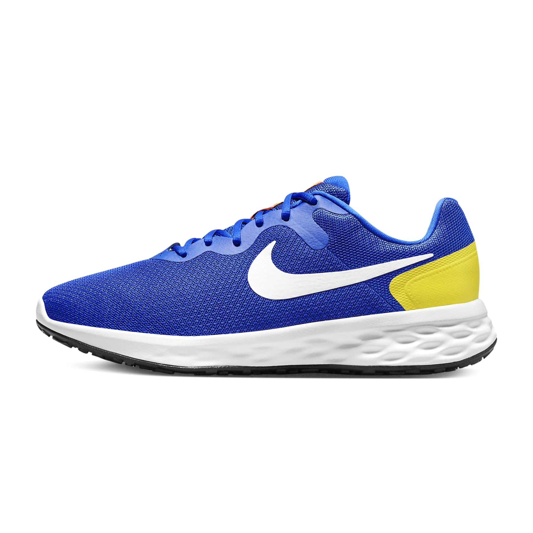 Men s Nike Revolution 6 Extra Wide Running Shoes Racer Blue High Volt Trilogy Merch PH